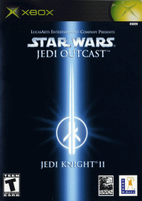 Star Wars Jedi Knight II: Jedi Outcast Xbox US box art